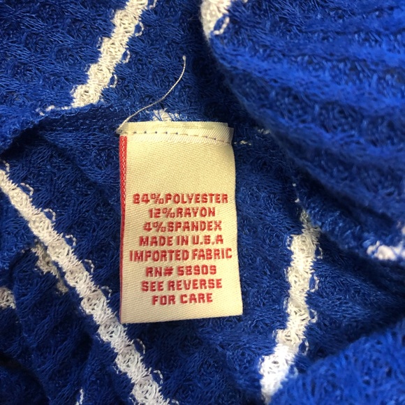 REBA Women’s blue blouse size S - Picture 7 of 8